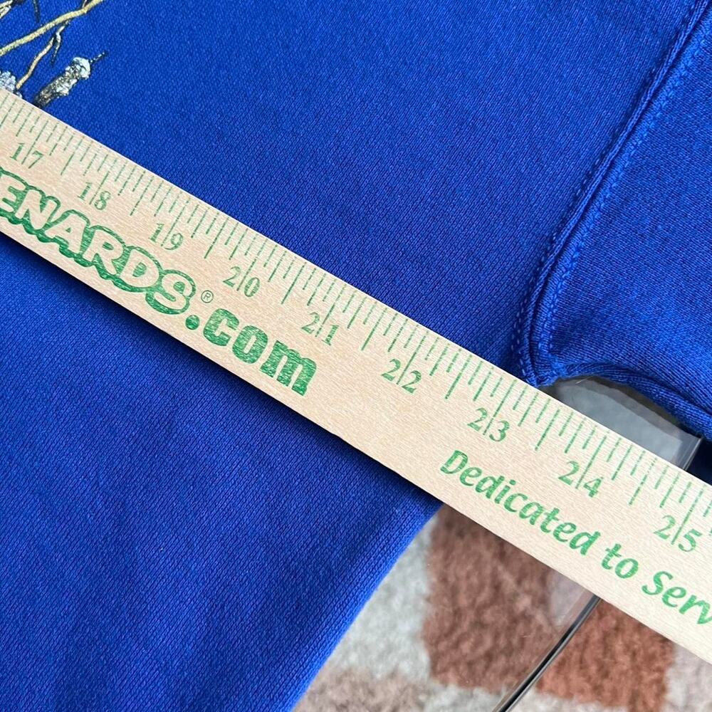 Vtg 90s Rare Purple Lee Sturdy Sweats Sweatshirt | Mallard Duck Nature | Size XL - Picture 5 of 7